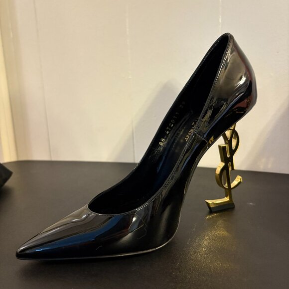 Saint Laurent Opyum 110 Patent Leather Pumps - Size 39 - Picture 4 of 5